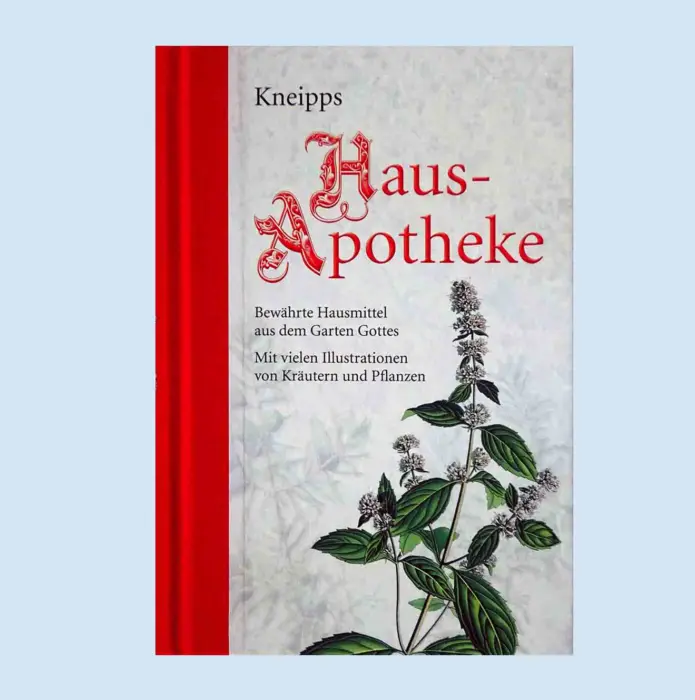 Kneipps Hausapotheke - Buchcover - 2. Auflage im Hamburger Nikol-Verlag erschienen