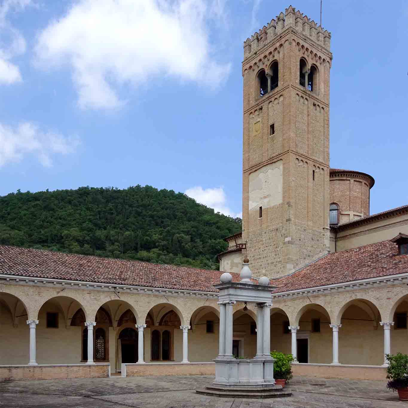 Die Abbazia di Praglia war über Jahrhunderte ein bedeutendes Zentrum der Pflanzenheilkunst.