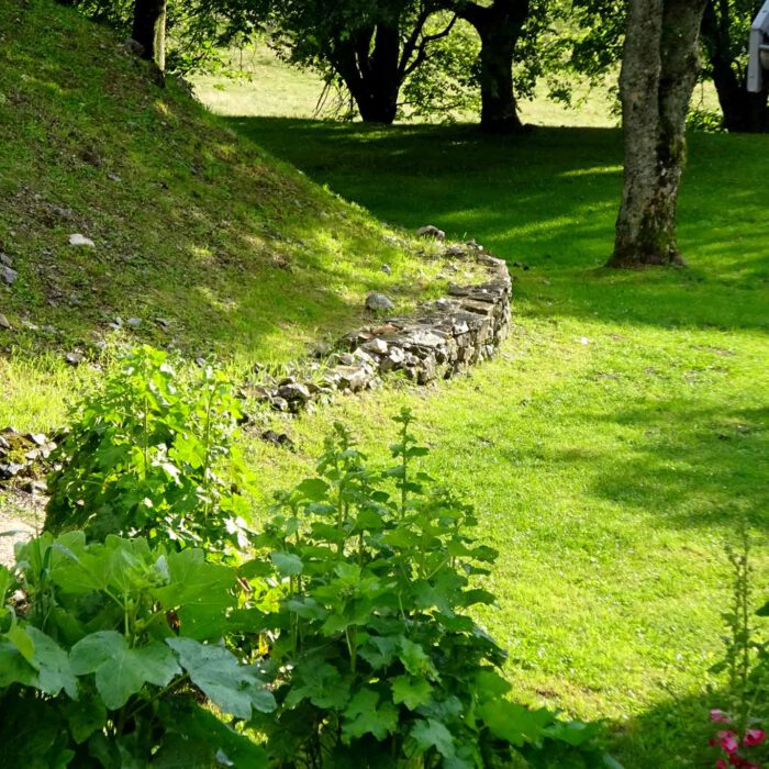 Ein Garten, der zur Erholung seiner Besucher geschaffen wurde.