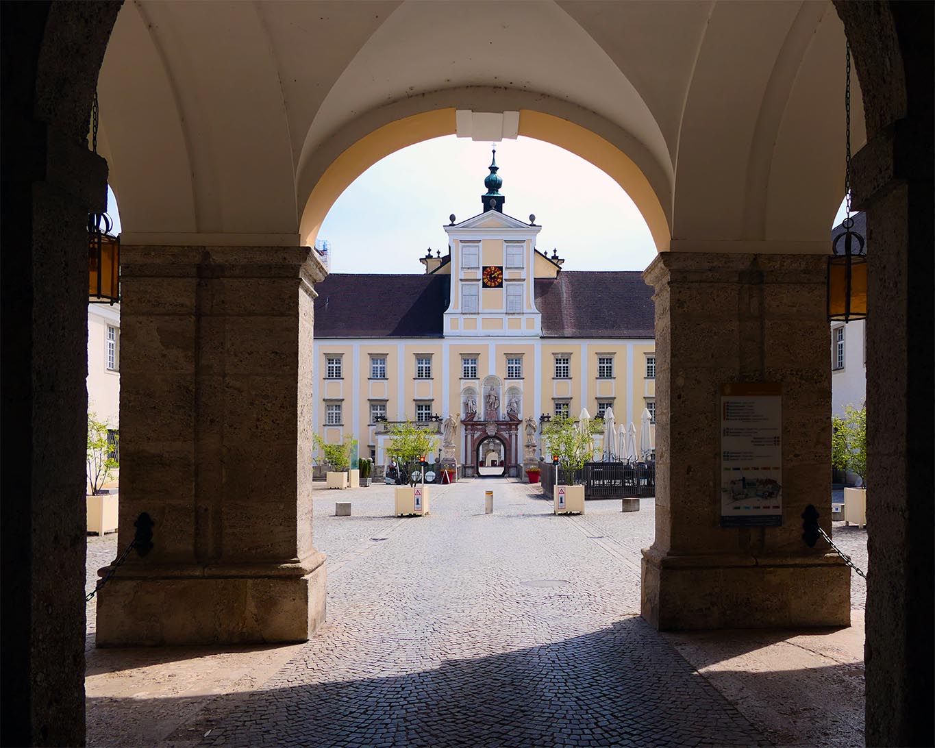 Tor Einfahrt Stift Kremsmünster