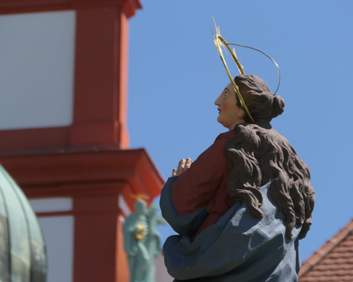 Maria bittet fürs Kloster St. Marienstern in Panschwitz-Kuckau.