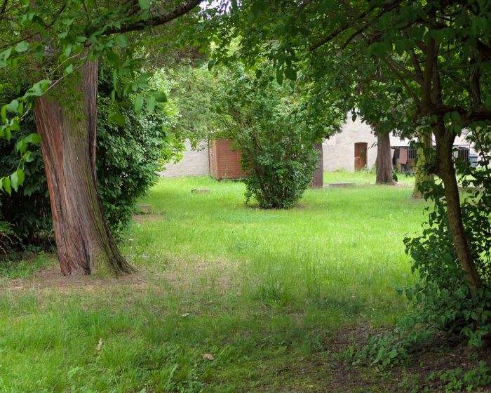 Nur noch ein Teil des Probsteigartens in St. Marienthal ist frei zugänglich.