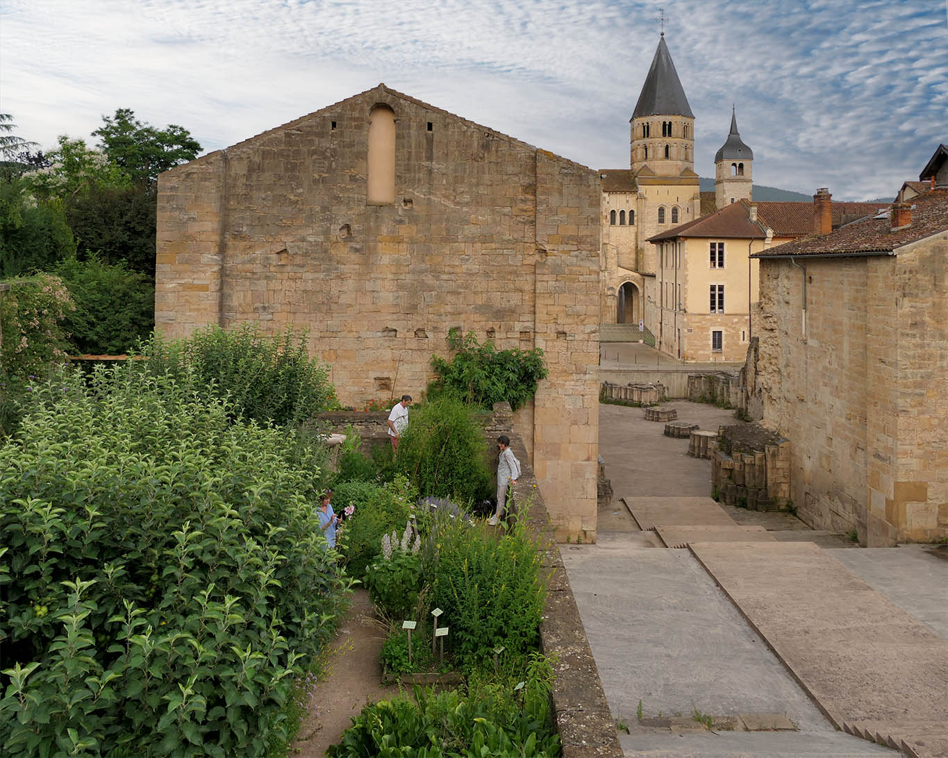 In Erinnerung an die mittelalterliche Abtei der Cluniazienzer Benediktiner haben die Bewohner des burgundischen Städtchens Cluny einen Heilkräutergarten angelegt. Sie nennen ihn liebevoll: Jardin de simples.