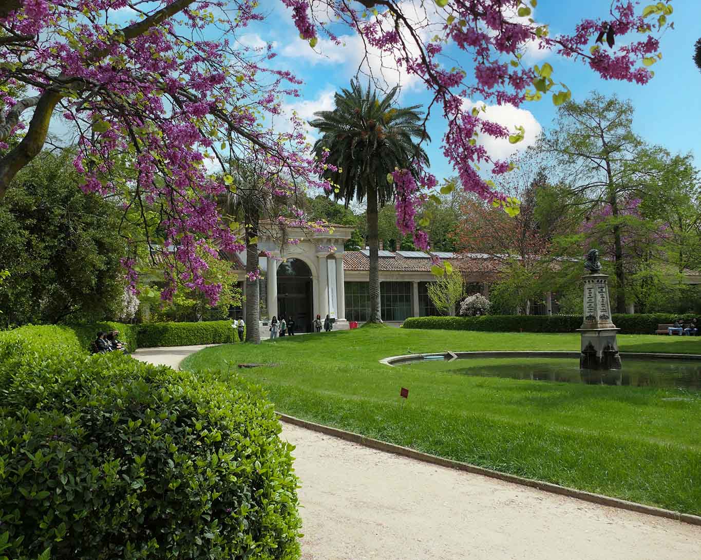 Ganz und gar königlich gibt sich die prachtvolle Anlage des Real Jardin Botanico Madrid.
