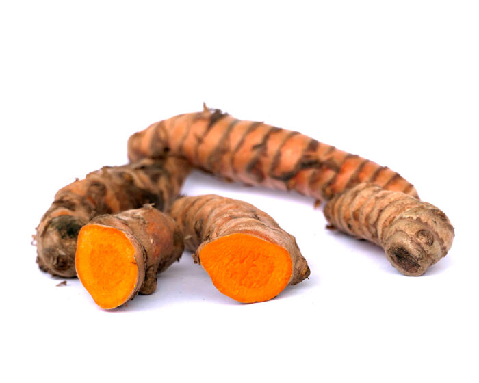 Wurzeln der Curcuma longae sind würzig und gesund. Sie dienen als Heilmittel bei Verstimmung des Magens und lautem Furzen.